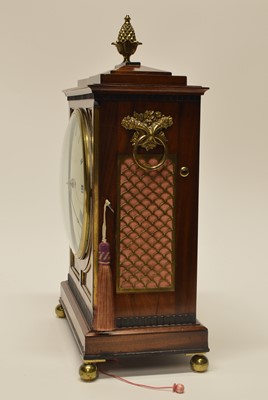 Lot 191 - William Cozens & Son, London, bracket clock
