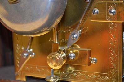 Lot 191 - William Cozens & Son, London, bracket clock