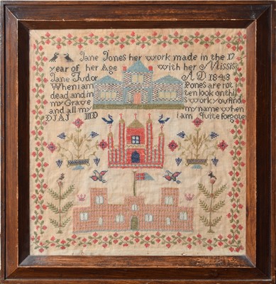 Lot 231 - Victorian sampler
