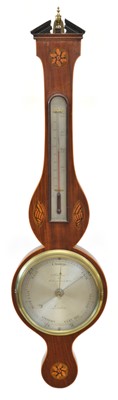 Lot 319 - Barbon, London, wheel barometer
