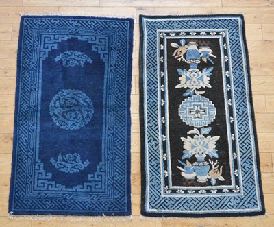 Lot 366 - Two 20th Century Peking Rugs