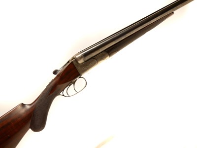 Lot 137 - Seitzinger 12 bore side by side shotgun. LICENCE REQUIRED