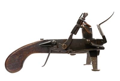 Lot 5 - Flintlock tinder box lighter