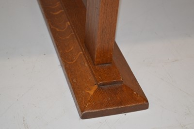 Lot 273 - Liberty Guild arts & crafts oak dining table and chairs