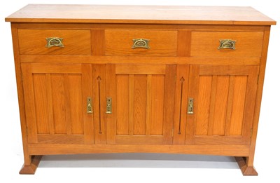 Lot 272 - Liberty Guild arts & crafts oak sideboard
