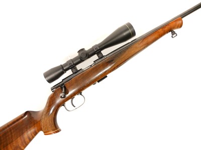 Lot 83 - Anschutz Model 1710 rifle with moderator and Leopold scope LICENCE REQUIRED
