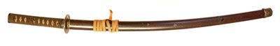 Lot 253 - Japanese Ko-Dachi or Chisa - Katana