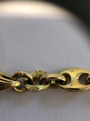 Lot 30 - A 9ct gold chain necklace