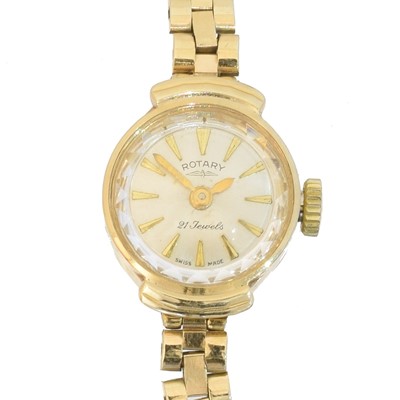 Lot 89 - A 9ct gold Rotary watch