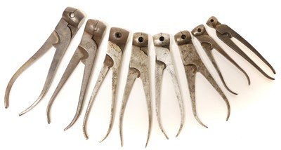 Lot 211 - Eight ball moulds