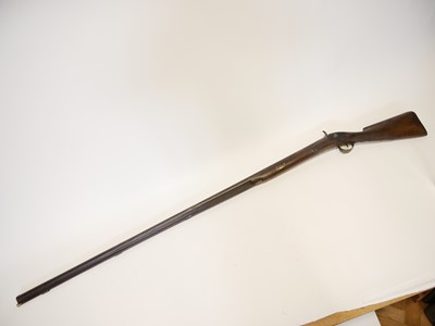 Lot 35 - Percussion 10 bore bank gun by Freeth