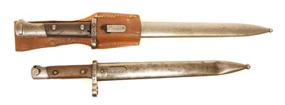 Lot 312 - Two bayonets  and scabbards