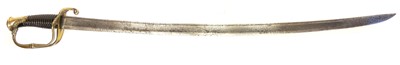 Lot 274 - French M.1845/55 sabre