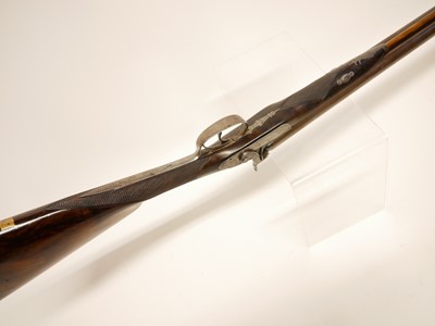 Lot 40 - Alex Martin Glasgow double percussion shotgun