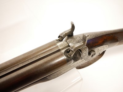 Lot 40 - Alex Martin Glasgow double percussion shotgun