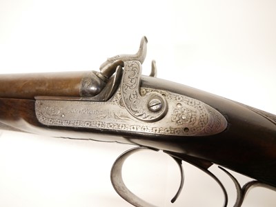 Lot 40 - Alex Martin Glasgow double percussion shotgun