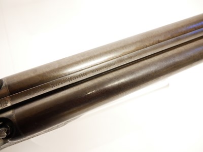 Lot 40 - Alex Martin Glasgow double percussion shotgun