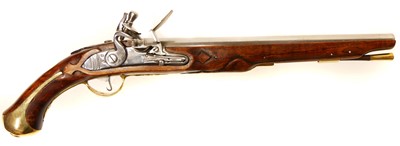 Lot 48 - Abdul Hakim .65 flintlock pistol LICENCE REQUIRED