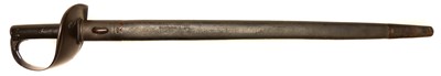 Lot 260 - British Royal Navy 1901 pattern cutlass and scabbard