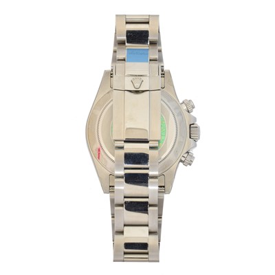 Lot 141 - A stainless steel Rolex Oyster Perpetual Cosmograph Daytona wristwatch