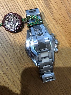 Lot 141 - A stainless steel Rolex Oyster Perpetual Cosmograph Daytona wristwatch