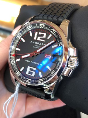 Lot 101 - A stainless steel Chopard Mille Miglia Gran Turismo XL watch