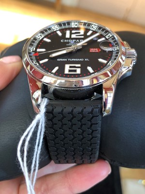 Lot 101 - A stainless steel Chopard Mille Miglia Gran Turismo XL watch