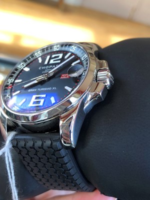 Lot 101 - A stainless steel Chopard Mille Miglia Gran Turismo XL watch