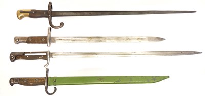 Lot 303 - Four bayonets