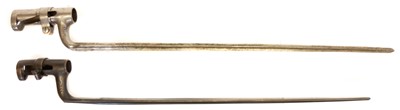Lot 360 - Two socket bayonets