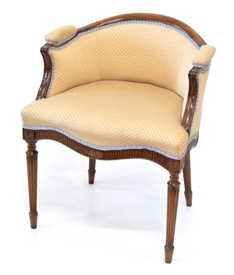 Lot 356 - Mid-20th-century low back chair