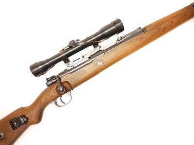 Lot 63 - German WWII K98 7.92 bolt action sniper rifle, LICENCE REQUIRED