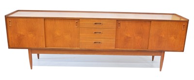 Lot 258 - Mid 20th Century Scandinavian style teak sideboard