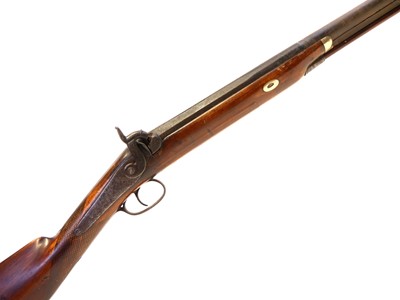 Lot 38 - Percussion single barrel shotgun