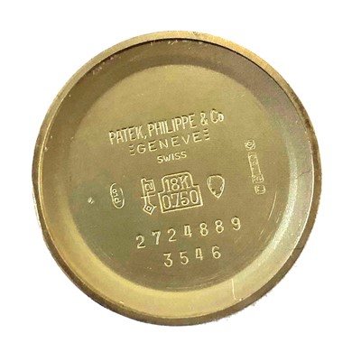 Lot 135 - An 18ct gold Patek Philippe Golden Ellipse wristwatch