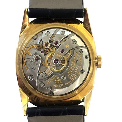 Lot 135 - An 18ct gold Patek Philippe Golden Ellipse wristwatch