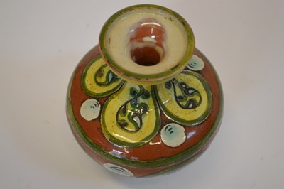 Lot 120 - Della Robbia vase