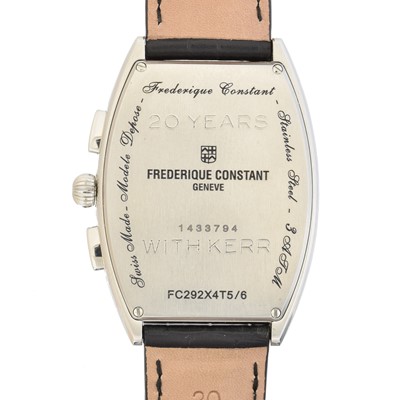Lot 106 - A stainless steel Frederique Constant watch