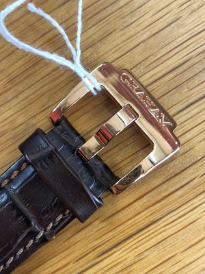 Lot 193 - An 18ct gold Graham Chronofighter Chronograph wristwatch