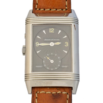 Lot 118 - A Jaeger-LeCoultre Reverso Duoface Wristwatch