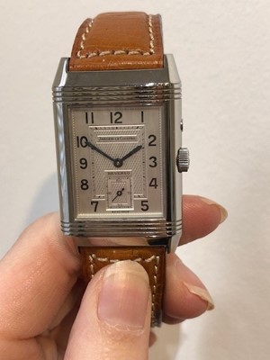 Lot 118 - A Jaeger-LeCoultre Reverso Duoface Wristwatch