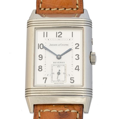 Lot 118 - A Jaeger-LeCoultre Reverso Duoface Wristwatch