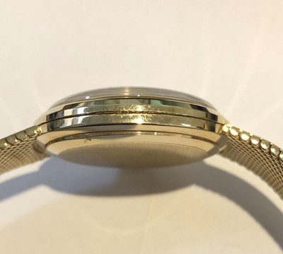 Lot 144 - A 1970s 14ct gold Rolex Precision watch