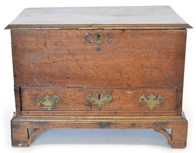 Lot 291 - Late 18th-century Welsh coffer bach