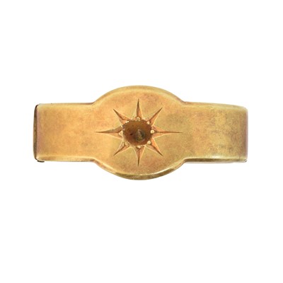 Lot 8 - An early 20th century scarf clip