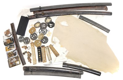 Lot 318 - Collection relating to the restoration of Japanese swords