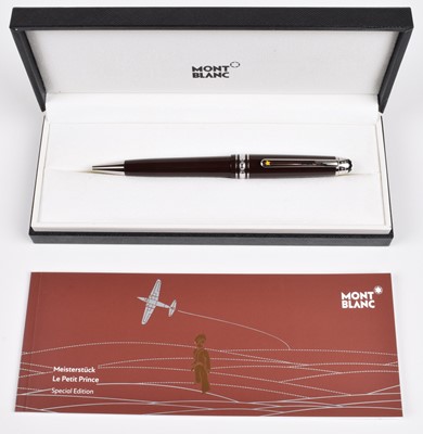 Lot 211 - Montblanc Meisterstuck Le Petit Prince & Aviator Ballpoint Pen.