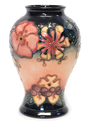 Lot 122 - Moorcroft Oberon Honeysuckle Vase