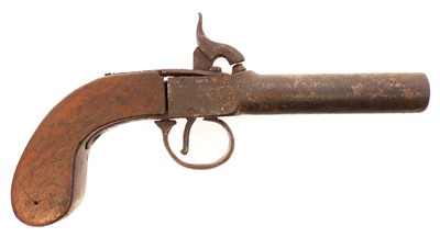 Lot 14 - Percussion pocket pistol