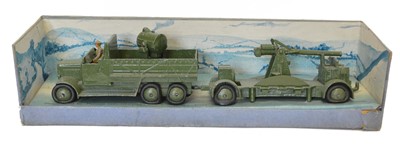 Lot 186 - Dinky Toys no.161 pre-war Mobile Anti-Aircraft...